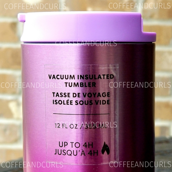 Starbucks Lilac Manderin Triclor Ombre Vacuum Insulated 12oz SS Tumbler - Picture 6 of 10